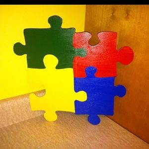 Autism puzzle piece.